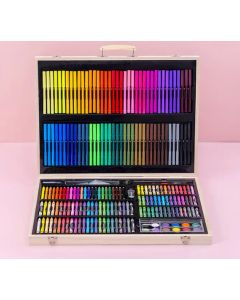 Hot selling stationery set for Kids cheap 216pcs gift drawing stationery set