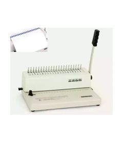 DX-C12 High quality comb binding machine plastic binding comb book binder for office equipment