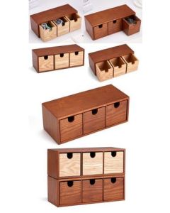 Esthetic Wood Organizer