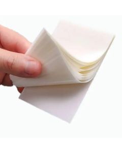 Custom Colorless Sticky Notes Block High Student Stationery Office Supplies Quality Transparent Sticky Notes